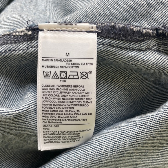 Gap belted denim jacket - Picture 6 of 6